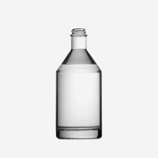 DESTILLATA Flasche 500ml, Weißglas,Mdg.: GPI28