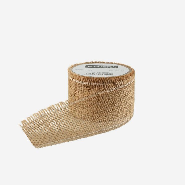 Geschenkband aus Jute, braun