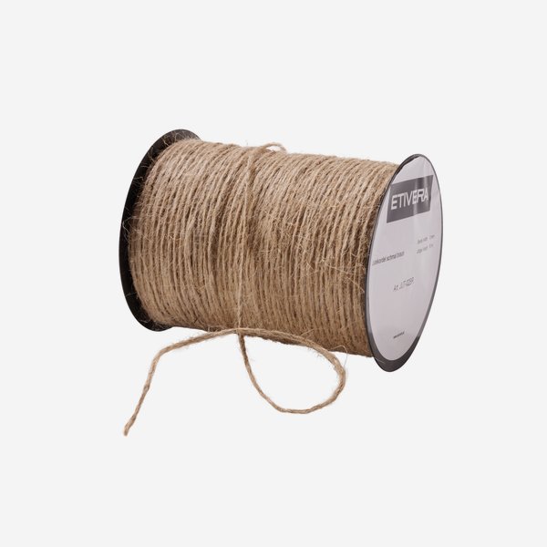 Geschenkkordel aus Jute schmal, braun